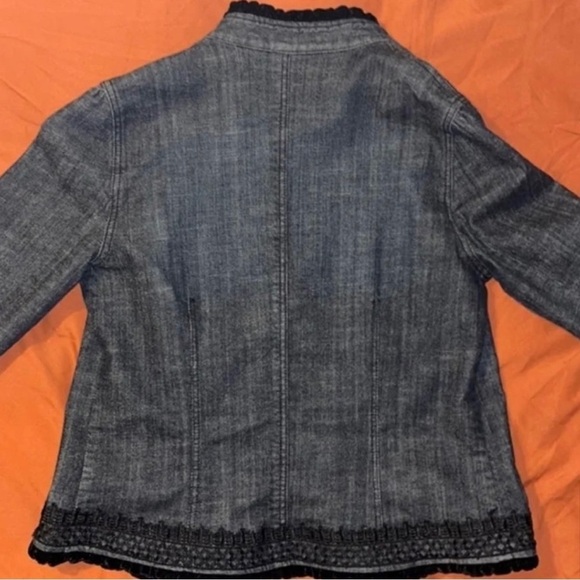 Beautiful 💙 CHICOS Platinum Jacket - Medium - Picture 8 of 14